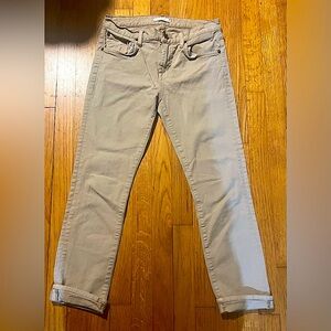 7 for All Mankind beige jeans
